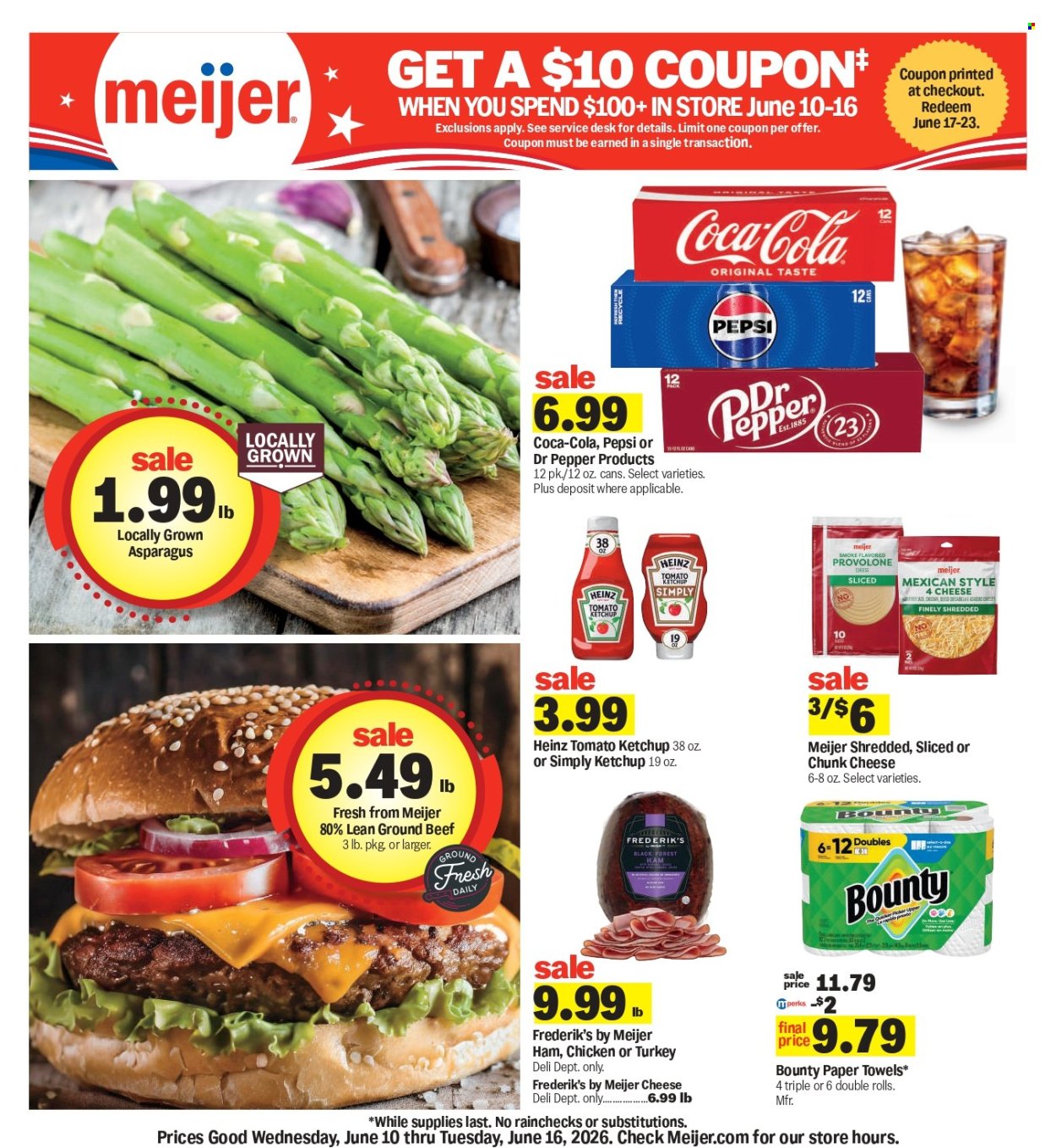 Meijer ad  - 06.10.2026 - 06.16.2026. Page 1