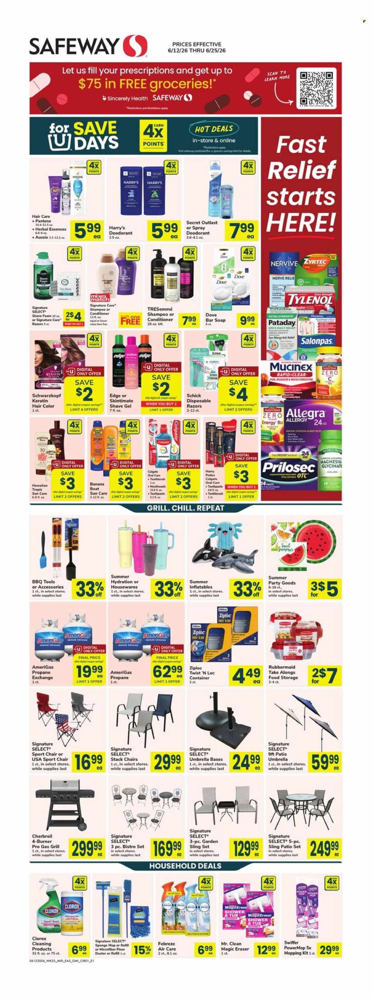 Safeway ad  - 06.12.2026 - 06.25.2026. Page 1