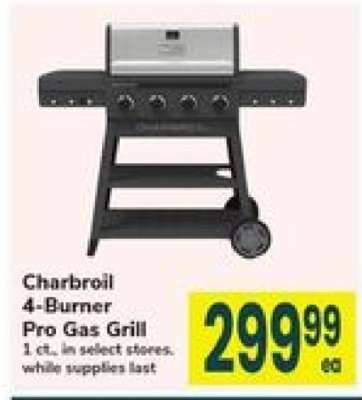 Charbroil 4-Burner Pro Gas Grill