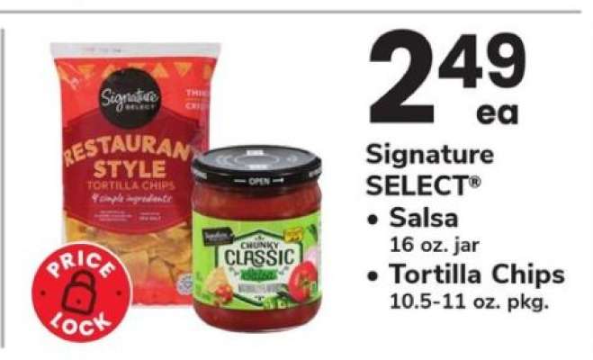 Signature SELECT® Salsa or Tortilla Chips