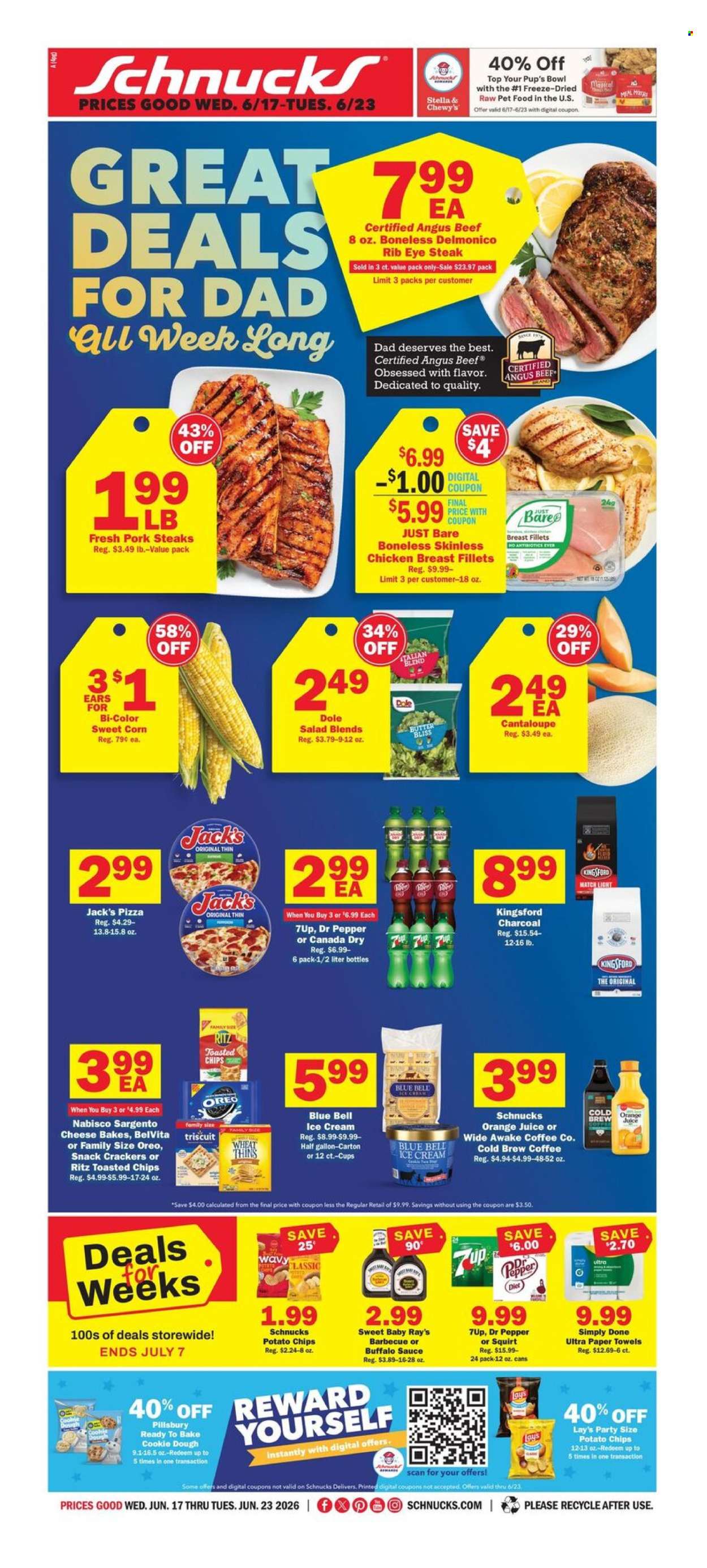 Schnucks ad  - 06.17.2026 - 06.23.2026. Page 1
