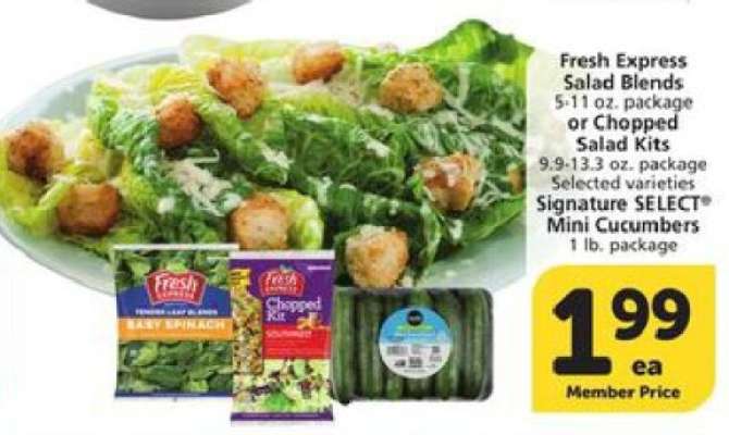 Fresh Express Salad Blends or Chopped Salad Kits