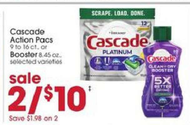 Cascade Action Pacs or Booster