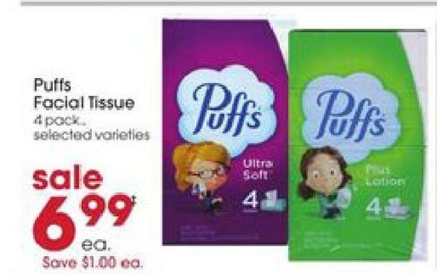Puffs Facial Tissue*