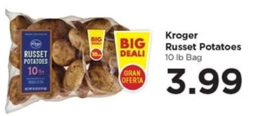 Kroger Russet Potatoes