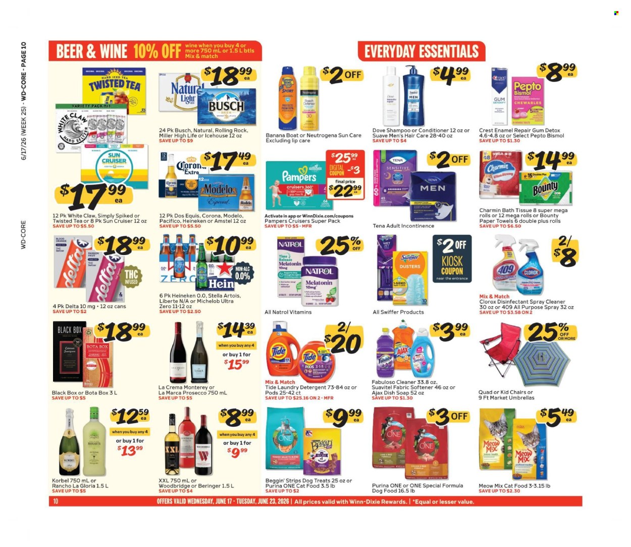 Winn Dixie ad  - 06.17.2026 - 06.23.2026. Page 10