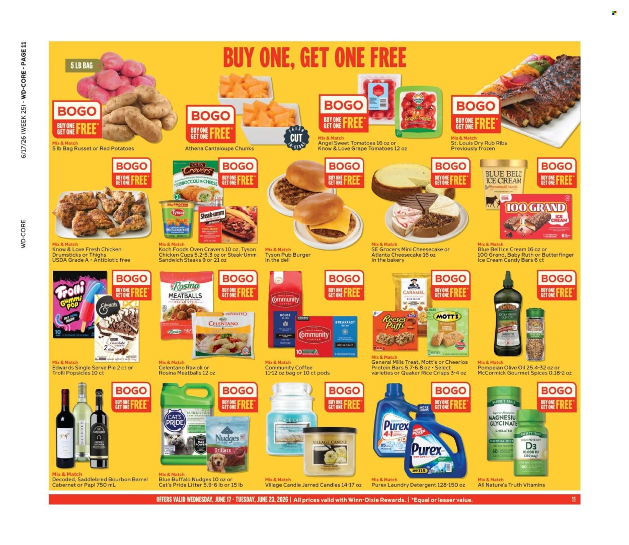 Winn Dixie ad  - 06.17.2026 - 06.23.2026. Page 11