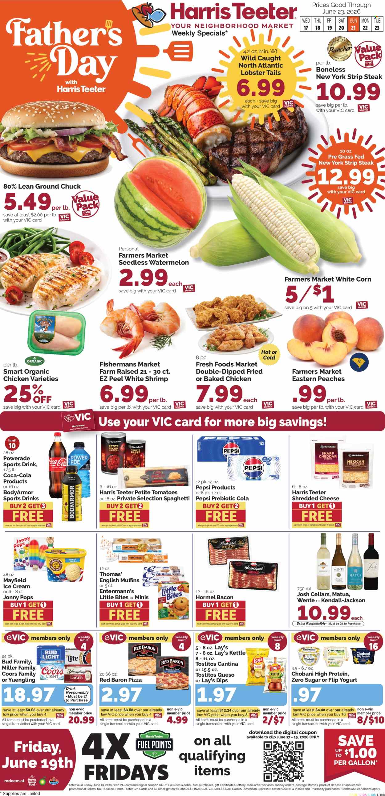 Harris Teeter ad  - 06.17.2026 - 06.23.2026. Page 1