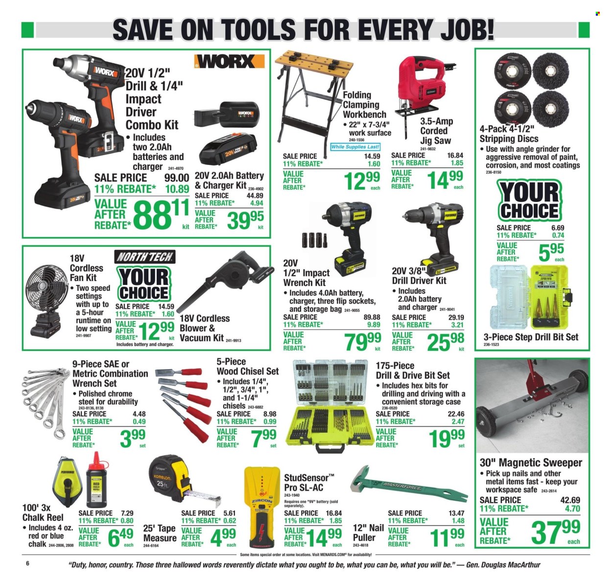 Menards ad  - 06.18.2026 - 06.28.2026. Page 10