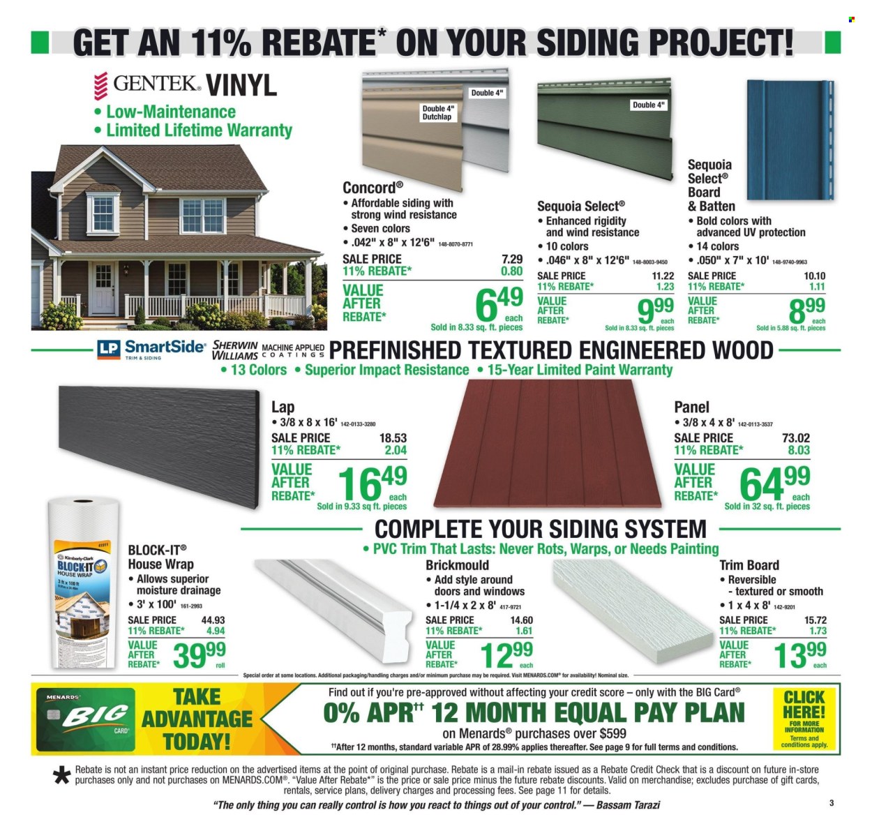Menards ad  - 06.18.2026 - 06.28.2026. Page 5