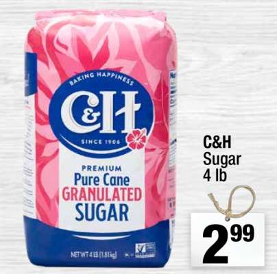 C&H Sugar 4 lb