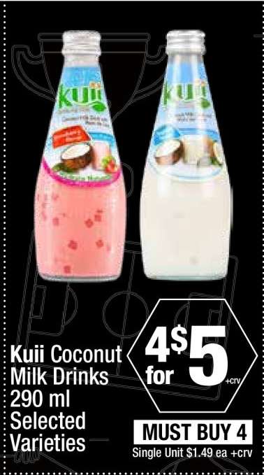 Kuii Coconut Milk Drinks