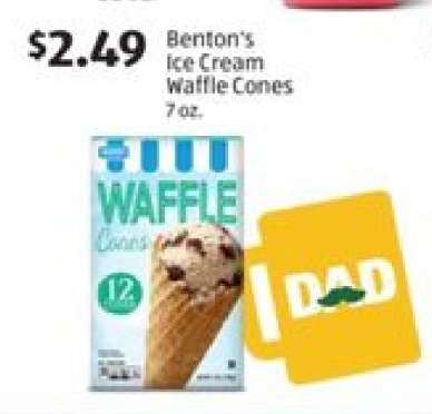 Benton's Ice Cream Waffle Cones