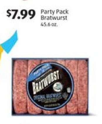 Party Pack Bratwurst