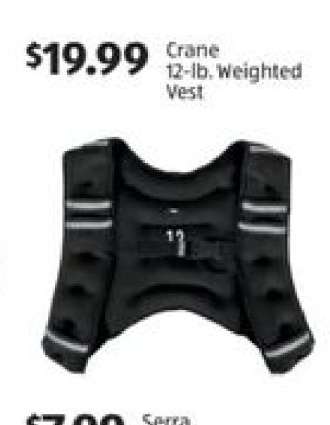 Crane 12-lb. Weighted Vest