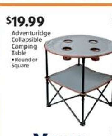 Adventuridge Collapsible Camping Table