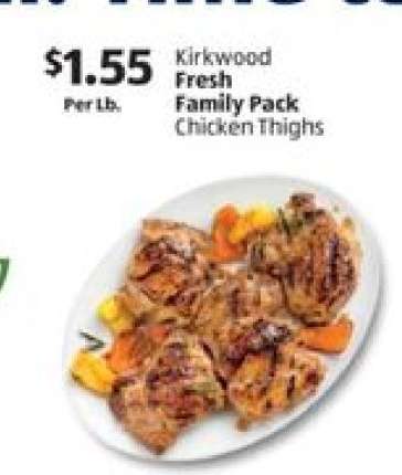 Kirkwood Fresh Family Pack Chicken Thighs