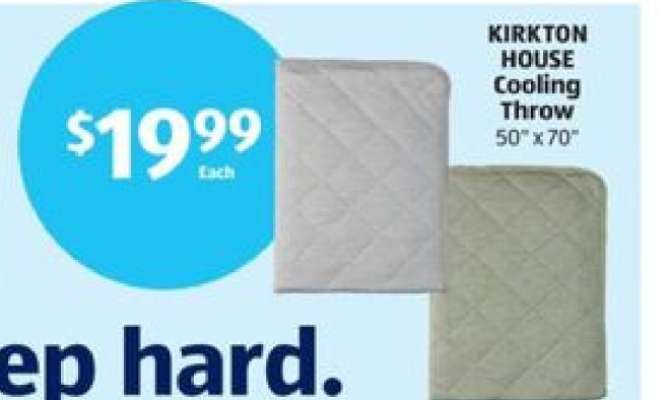 KIRKTON HOUSE Cooling Throw