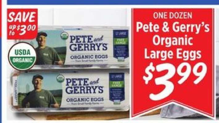 Pete & Gerry’s Organic Large Eggs