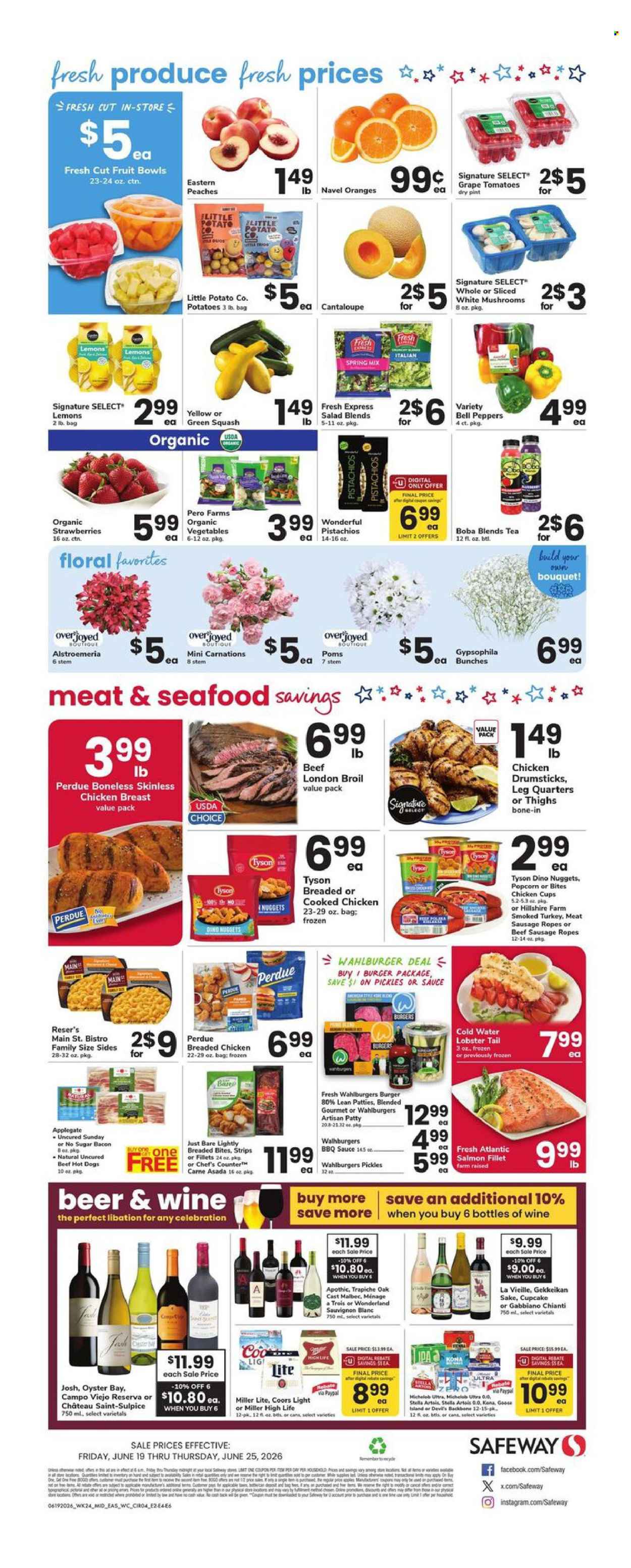 Safeway ad  - 06.19.2026 - 06.25.2026. Page 4