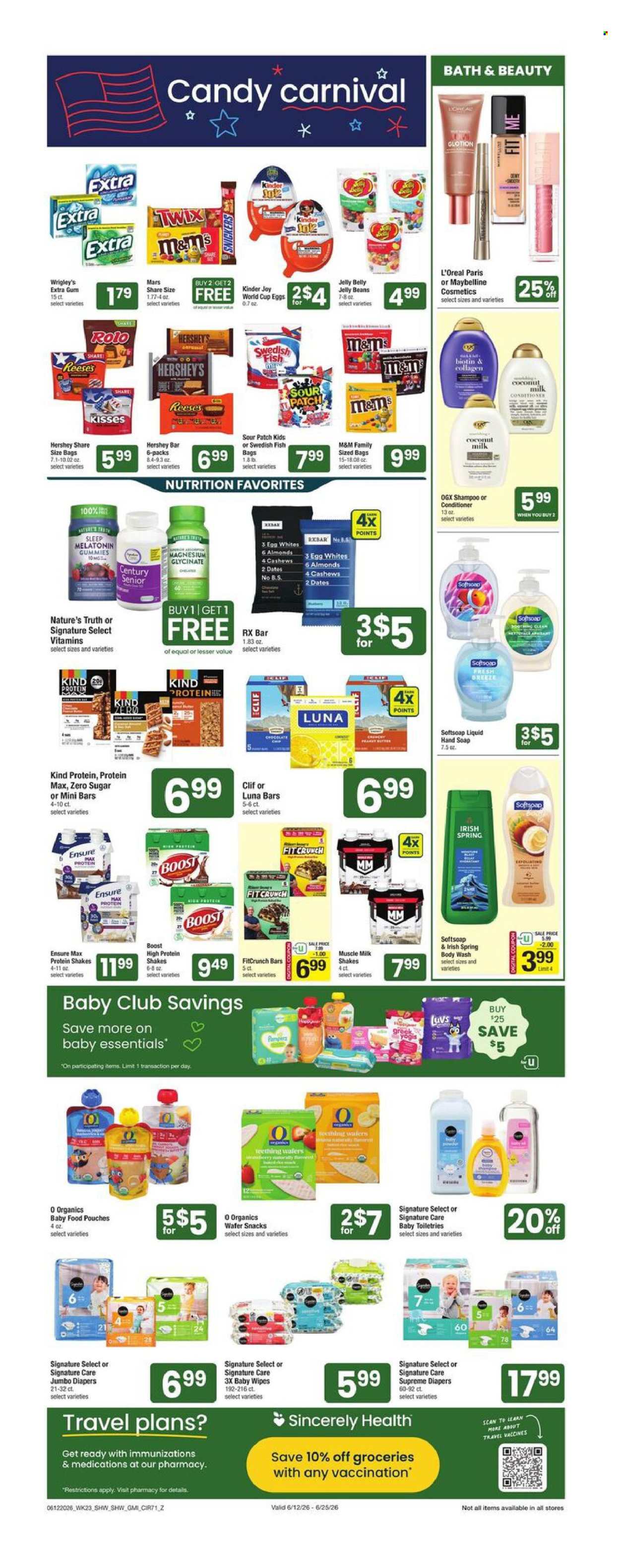 Shaw’s ad  - 06.19.2026 - 06.25.2026. Page 6