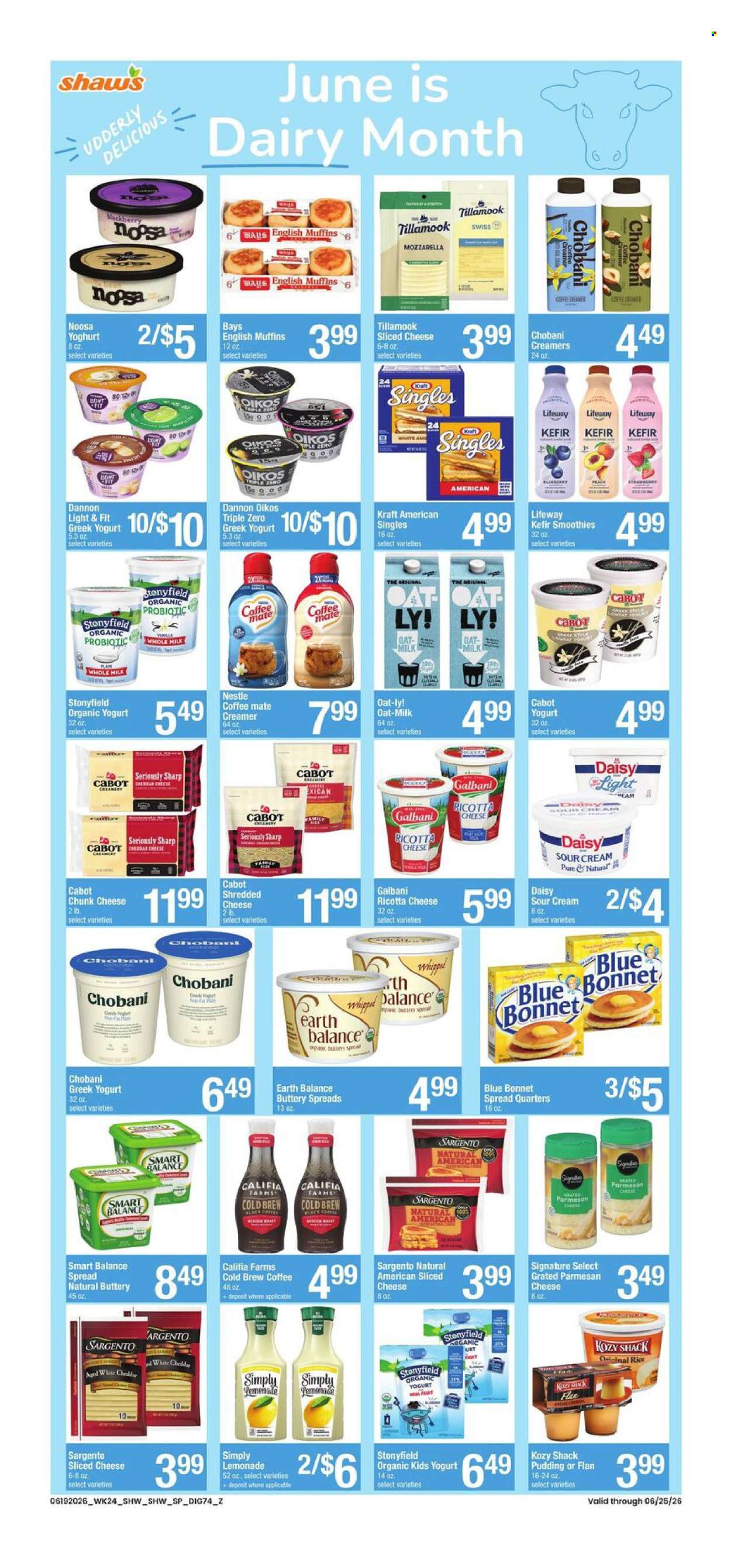 Shaw’s ad  - 06.19.2026 - 06.25.2026. Page 7