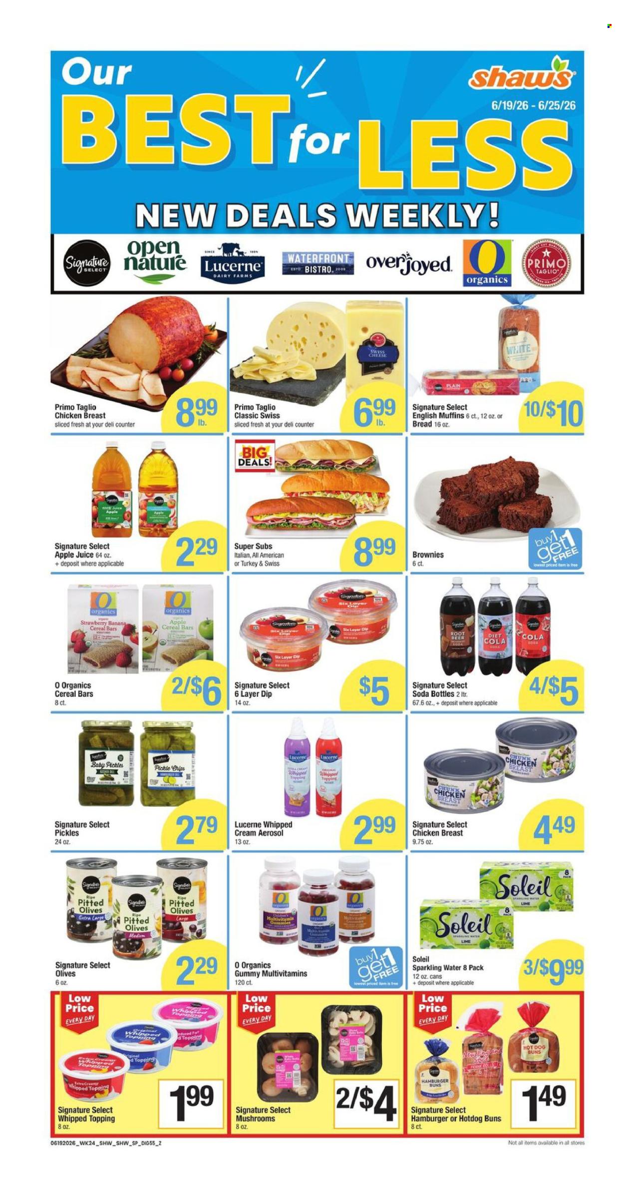 Shaw’s ad  - 06.19.2026 - 06.25.2026. Page 8