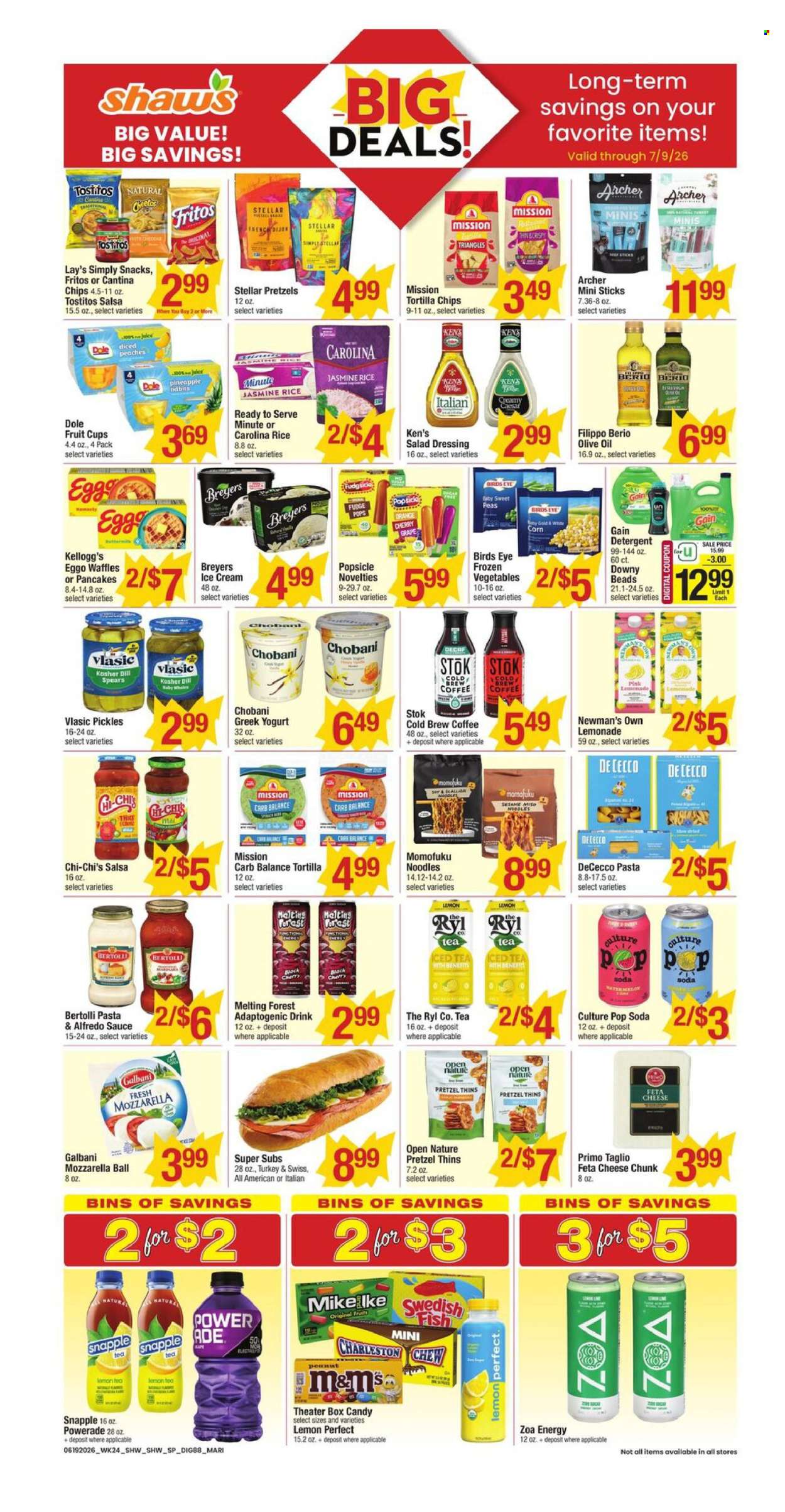 Shaw’s ad  - 06.19.2026 - 06.25.2026. Page 9