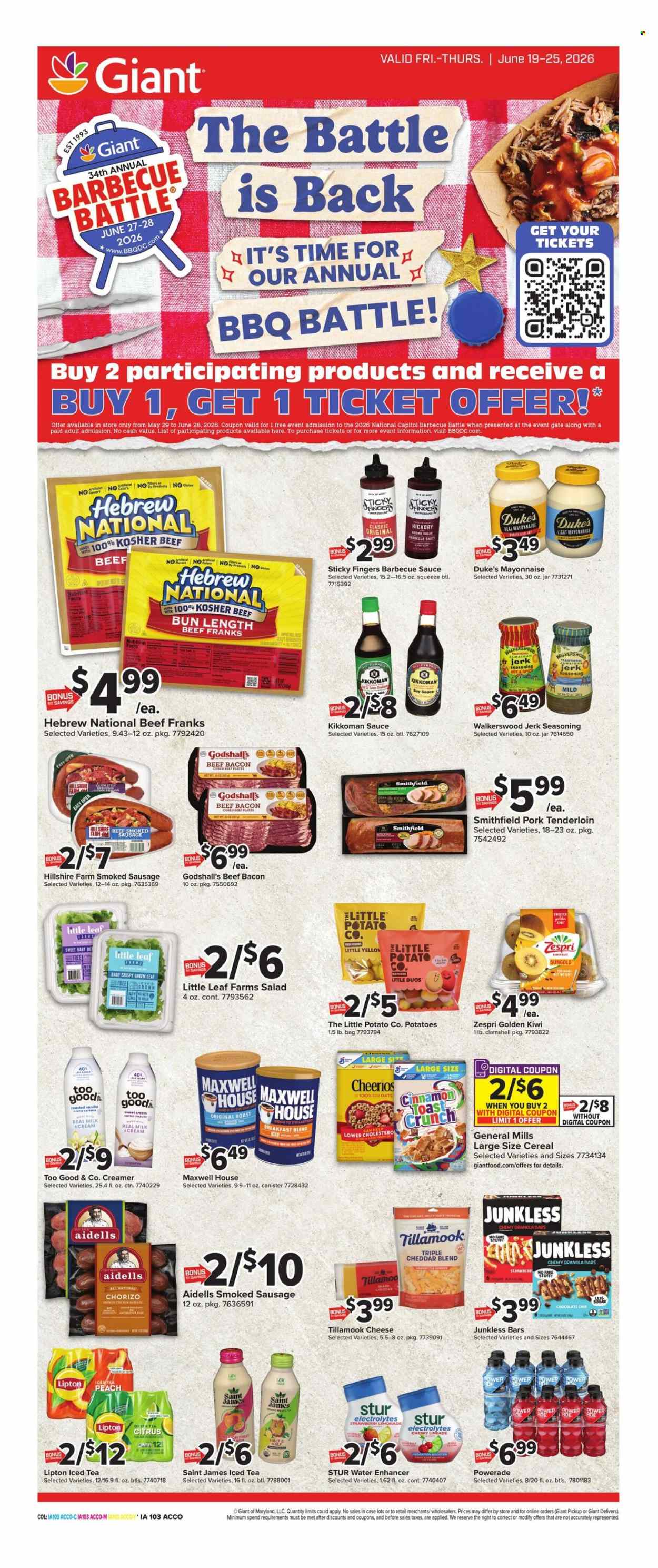 Giant Food ad  - 06.19.2026 - 06.25.2026. Page 7