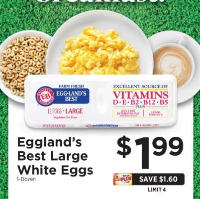 Eggland's Best Large White Eggs