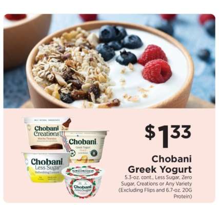Chobani Greek Yogurt