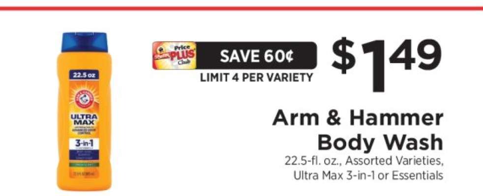 Arm & Hammer Body Wash