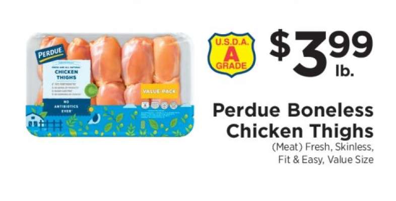 Perdue Boneless Chicken Thighs