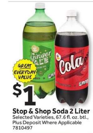Stop & Shop Soda 2 Liter