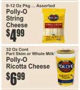 Polly-O String Cheese