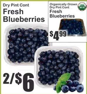 Fresh Blueberries