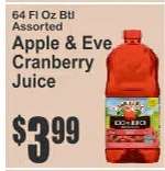 Apple & Eve Cranberry Juice