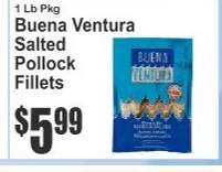 Buena Ventura Salted Pollock Fillets