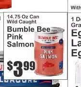 Bumble Bee Pink Salmon