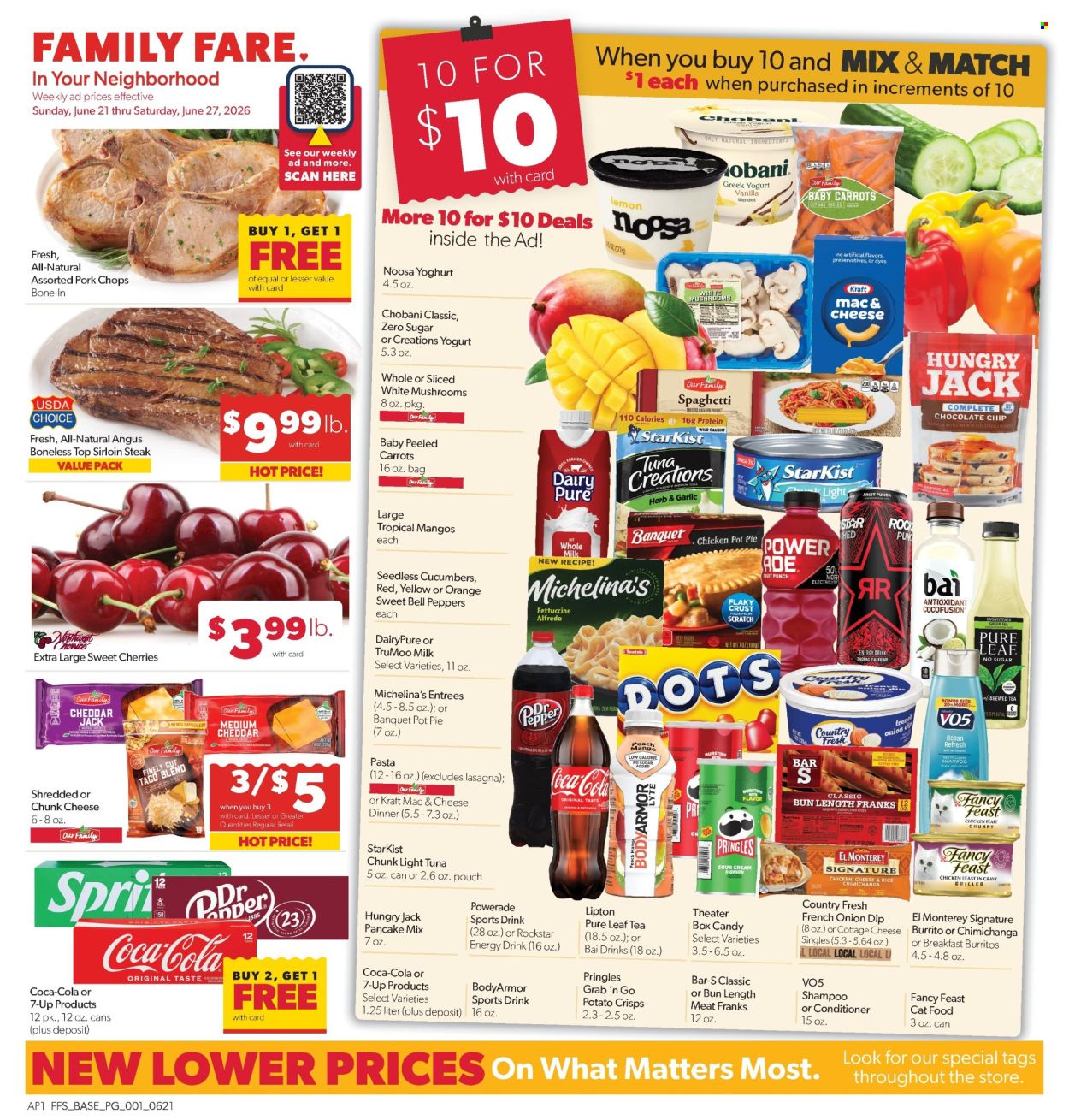 Family Fare ad  - 06.21.2026 - 06.27.2026. Page 1