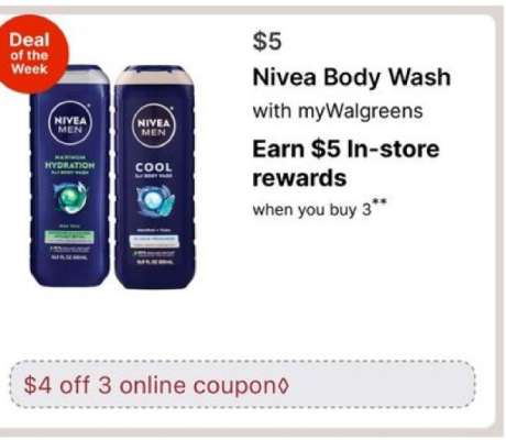Nivea Body Wash