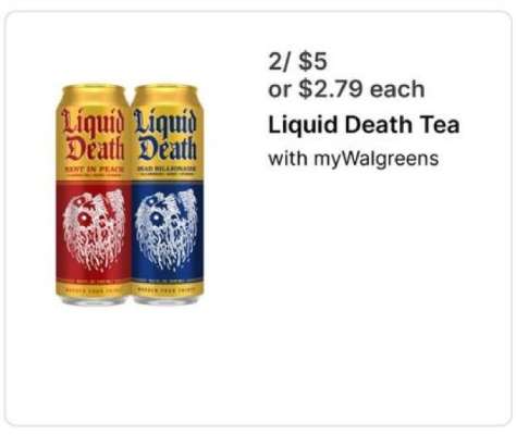 Liquid Death Tea