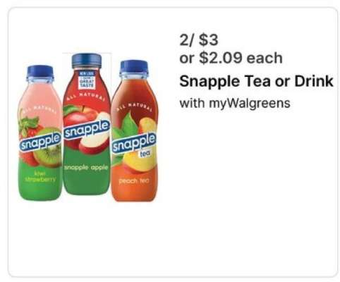 Snapple Tea or Drink