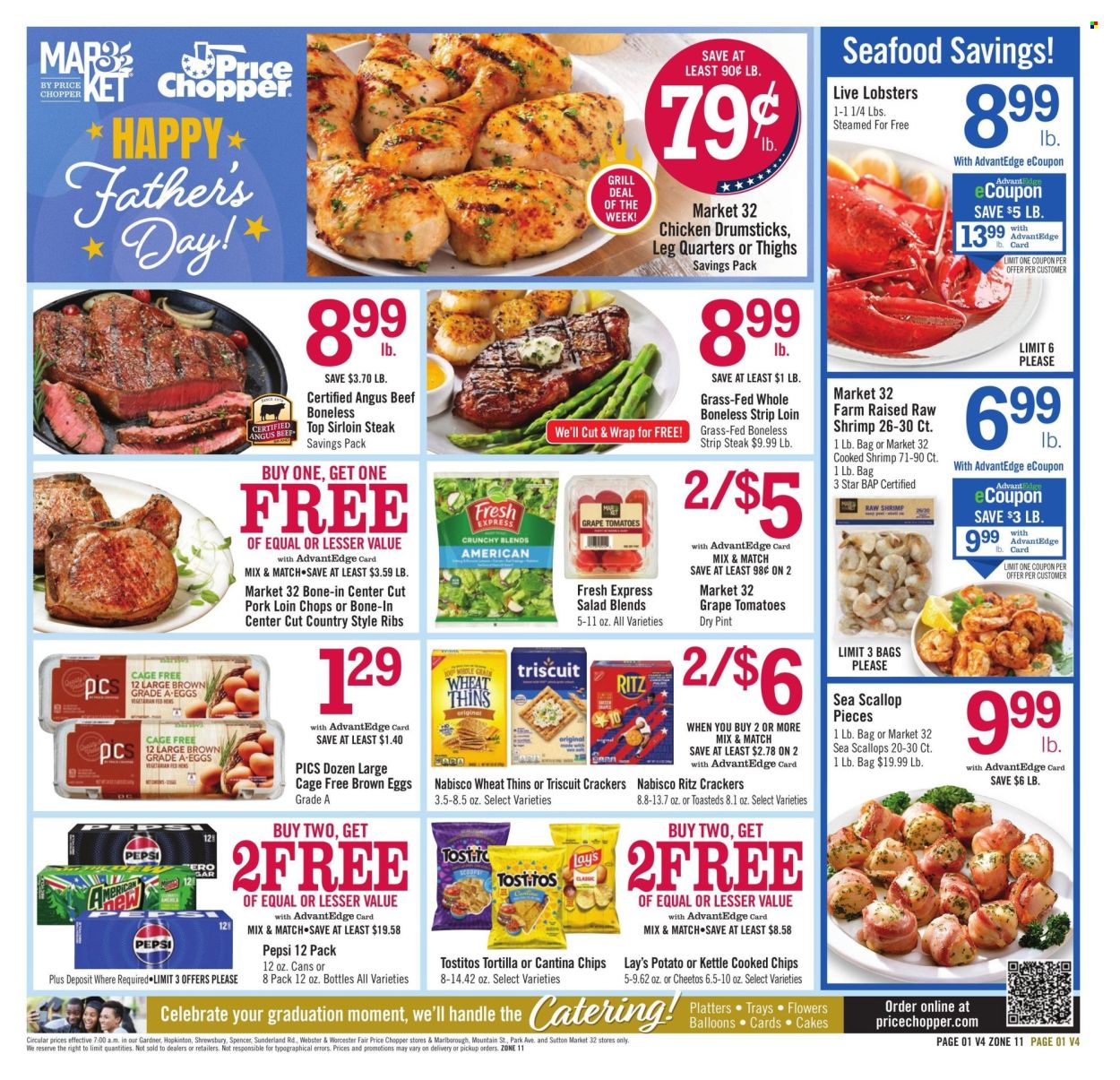 Price Chopper ad  - 06.21.2026 - 06.27.2026. Page 1