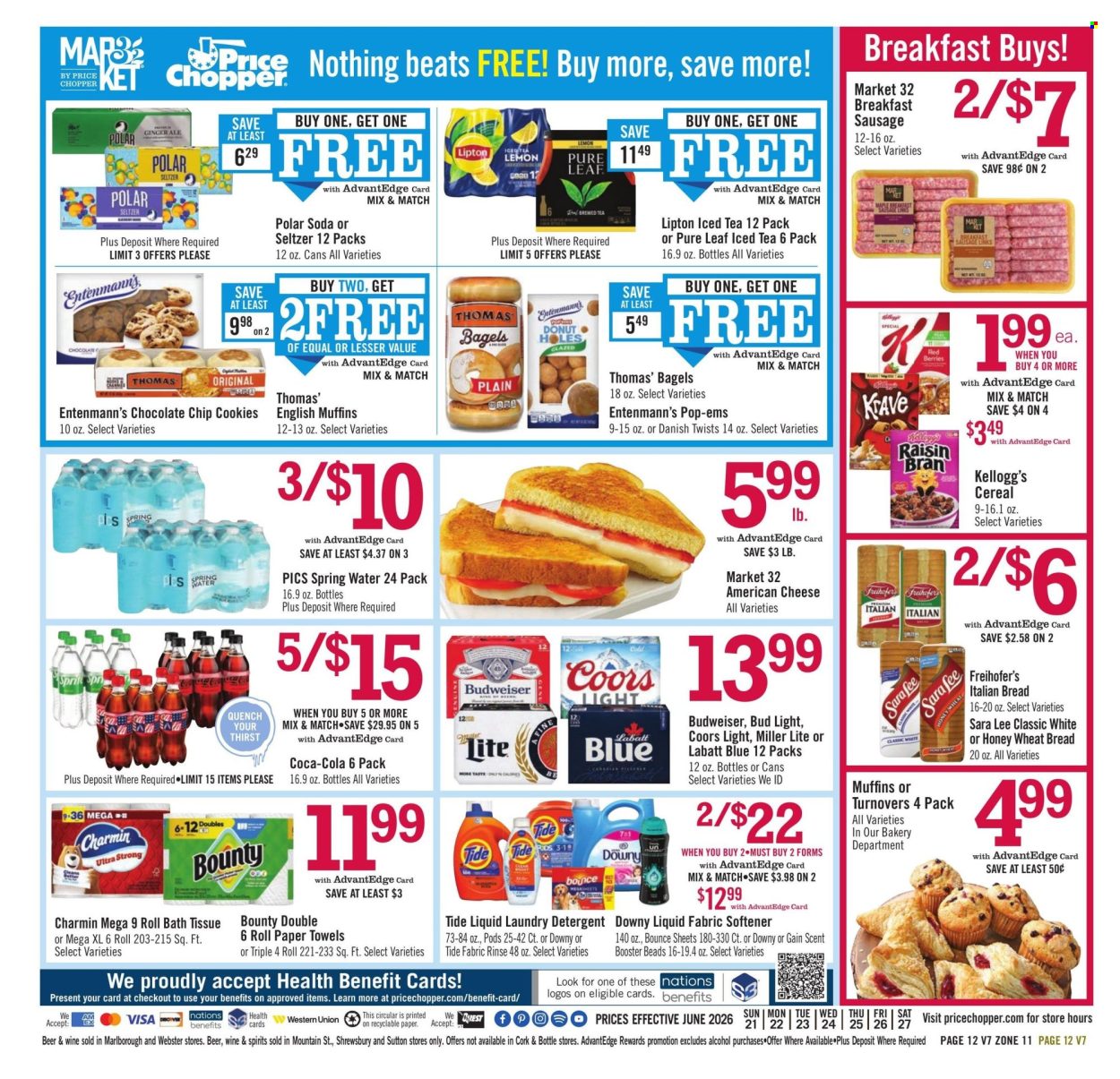 Price Chopper ad  - 06.21.2026 - 06.27.2026. Page 12