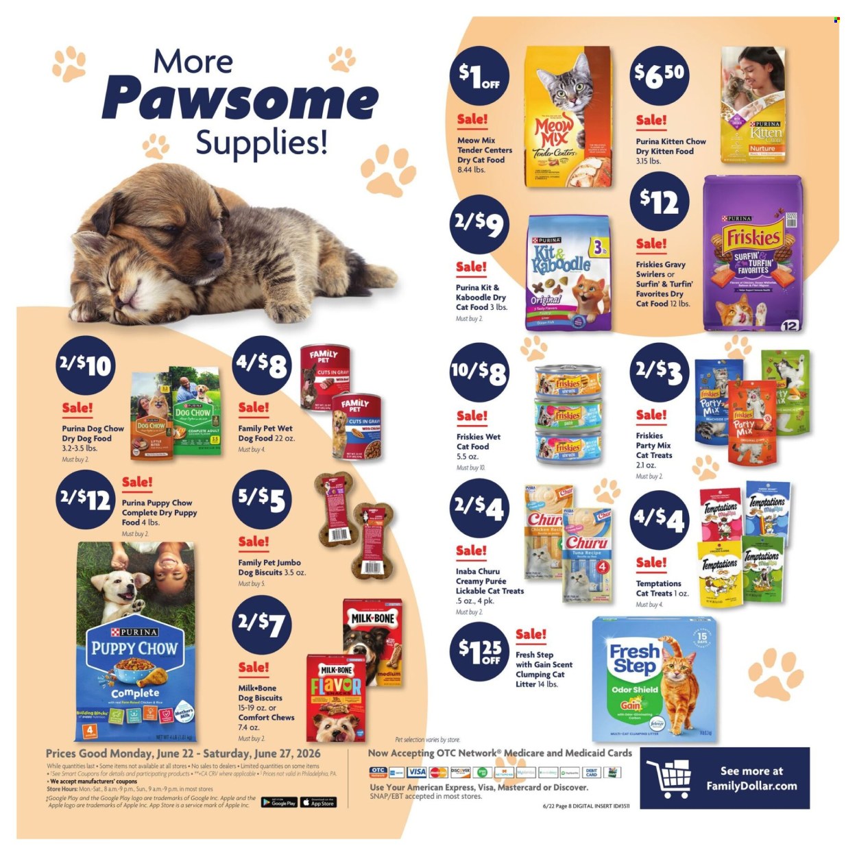Family Dollar ad  - 06.22.2026 - 06.27.2026. Page 11