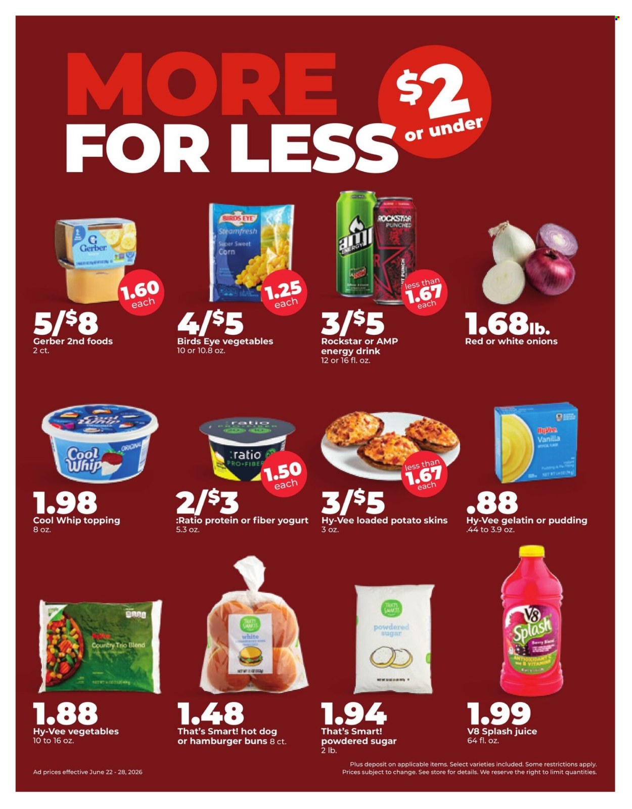 Hy-Vee ad  - 06.22.2026 - 06.28.2026. Page 4