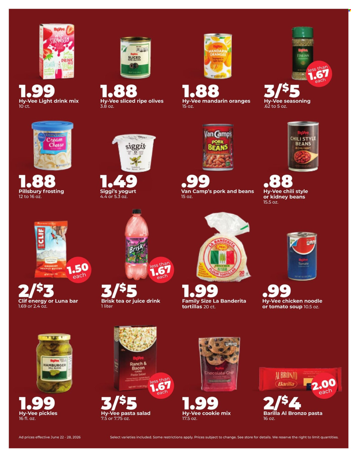 Hy-Vee ad  - 06.22.2026 - 06.28.2026. Page 5