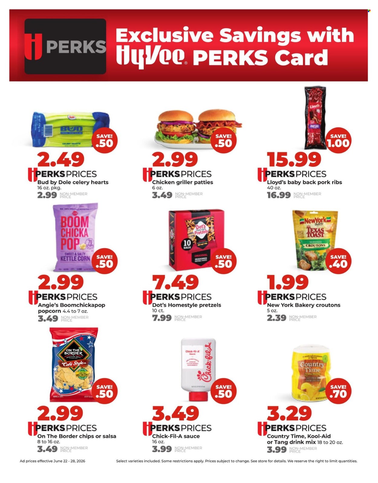 Hy-Vee ad  - 06.22.2026 - 06.28.2026. Page 6