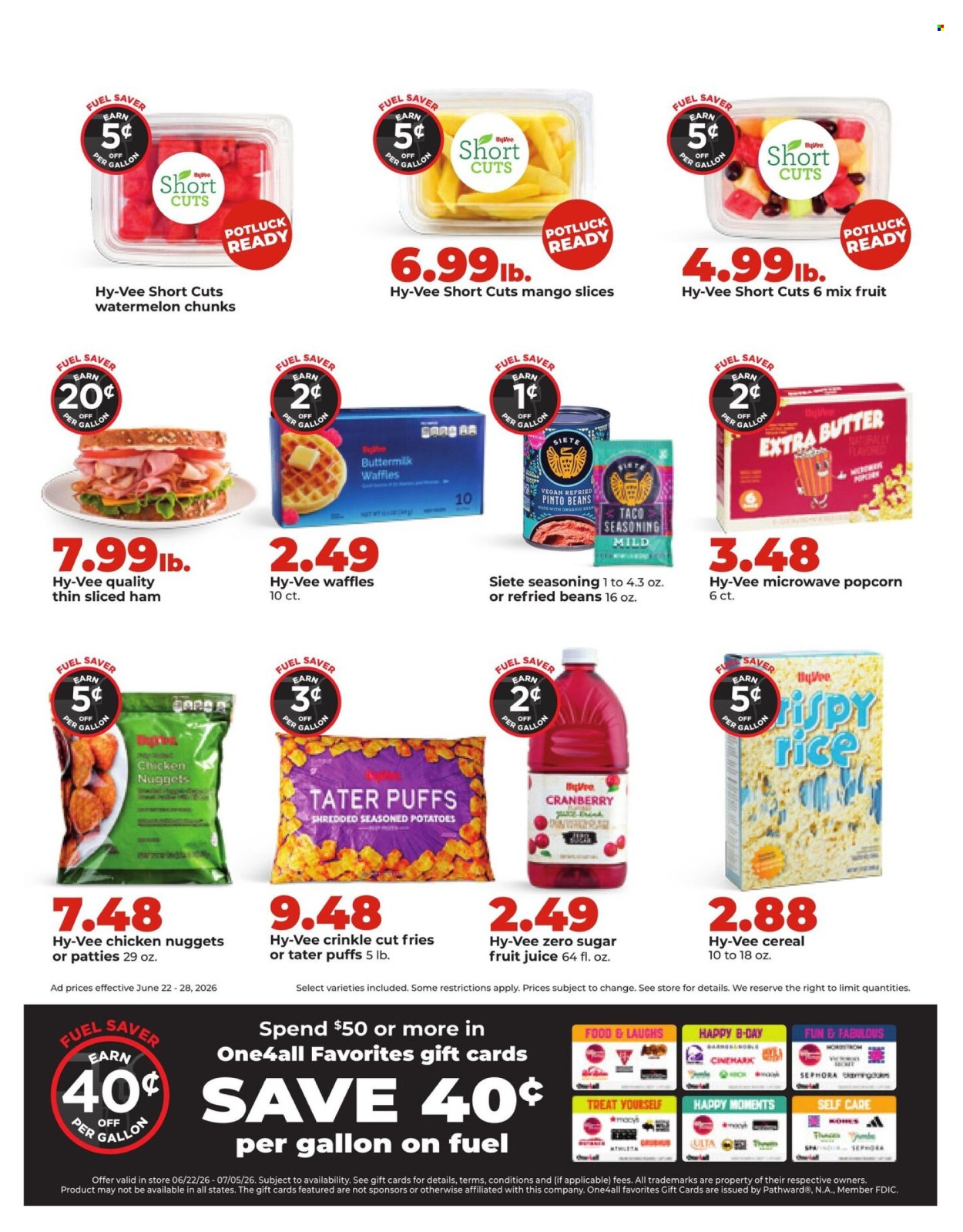 Hy-Vee ad  - 06.22.2026 - 06.28.2026. Page 10